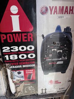 Yamaha generator 2300