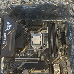 tuf gaming b460M motherboard and i5 10400f cpu