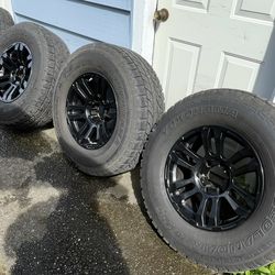 6 lug 17 inch Chevy GMC Ram Rims and tires