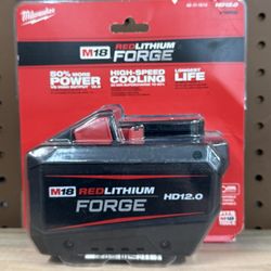 NEW! Milwaukee M18 FORGE 12Ah Battery
