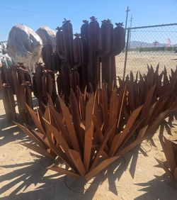 Rustic cacti🌵yard art with desert style🪷
Flowers, POTTERY🪴Metal Art Imports