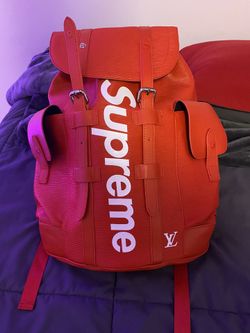 supreme louis vuitton KO book bag