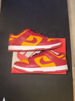 Nike Dunk Low USC Midas Gold Sneakers size 11.5 worn excellent