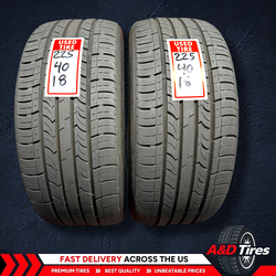 2 Like New 225/40 R18 Nexen CP672