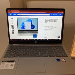 HP - 15.6" Full HD Touch-Screen Laptop - Intel Core i7 - 16GB Memory - 512GB SSD - Natural Silver