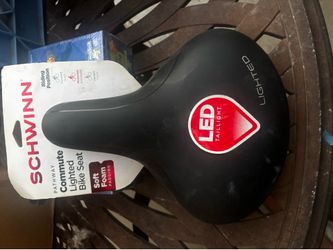 Led bicycle seat / bar grips