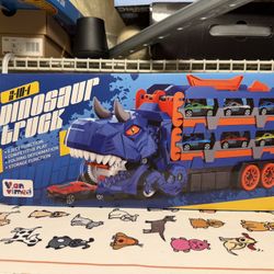 Brand new dinosaur truck