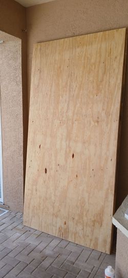 3 Sheets of Plywood