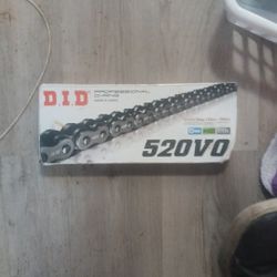 D.I.D Professional O-Ring 520V0 Motorcycle Chain