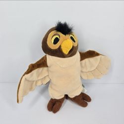 Disney Mouseketoys Winnie the Pooh Owl Plush 7" Stuffed Animal Bird Beanbag