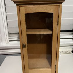 Miniature Wooden Display Cabinet 