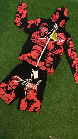 Asaali Short Zip Up Set