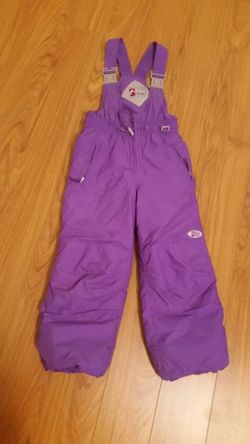 Apline Design girls size 4 snow bibs