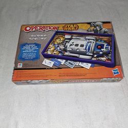 Operation Game Star Wars Edition (Nose Lights Up But DOES NOT HAVE VIBRATION OR SOUND EFFECTS (Is Complete Nothing Missing