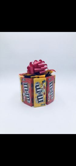 Small M&M Candy Cake