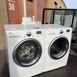 Lg Washer And Dryer Matching Set 
