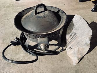 Portable propane firepit