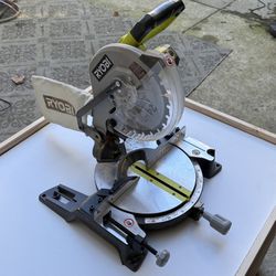 Ryobi 14 Amp Corded 10 in. Compound Miter Saw with LED Cutline Indicator