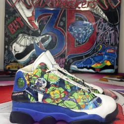 Jordan Retro 13 Custom “TMNT”