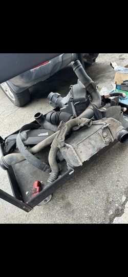 JZX100 Stock Side Mount Intercooler