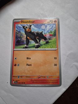 Houndour Pokémon Card SVI 033/198