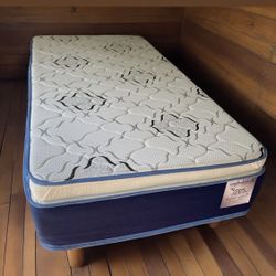 Twin Size Mattress Pillow Top 14” Inches Thick ✨New From Factory Excellent Comfort Also Available: Full, Queen And King Same Day Delivery 🚚 