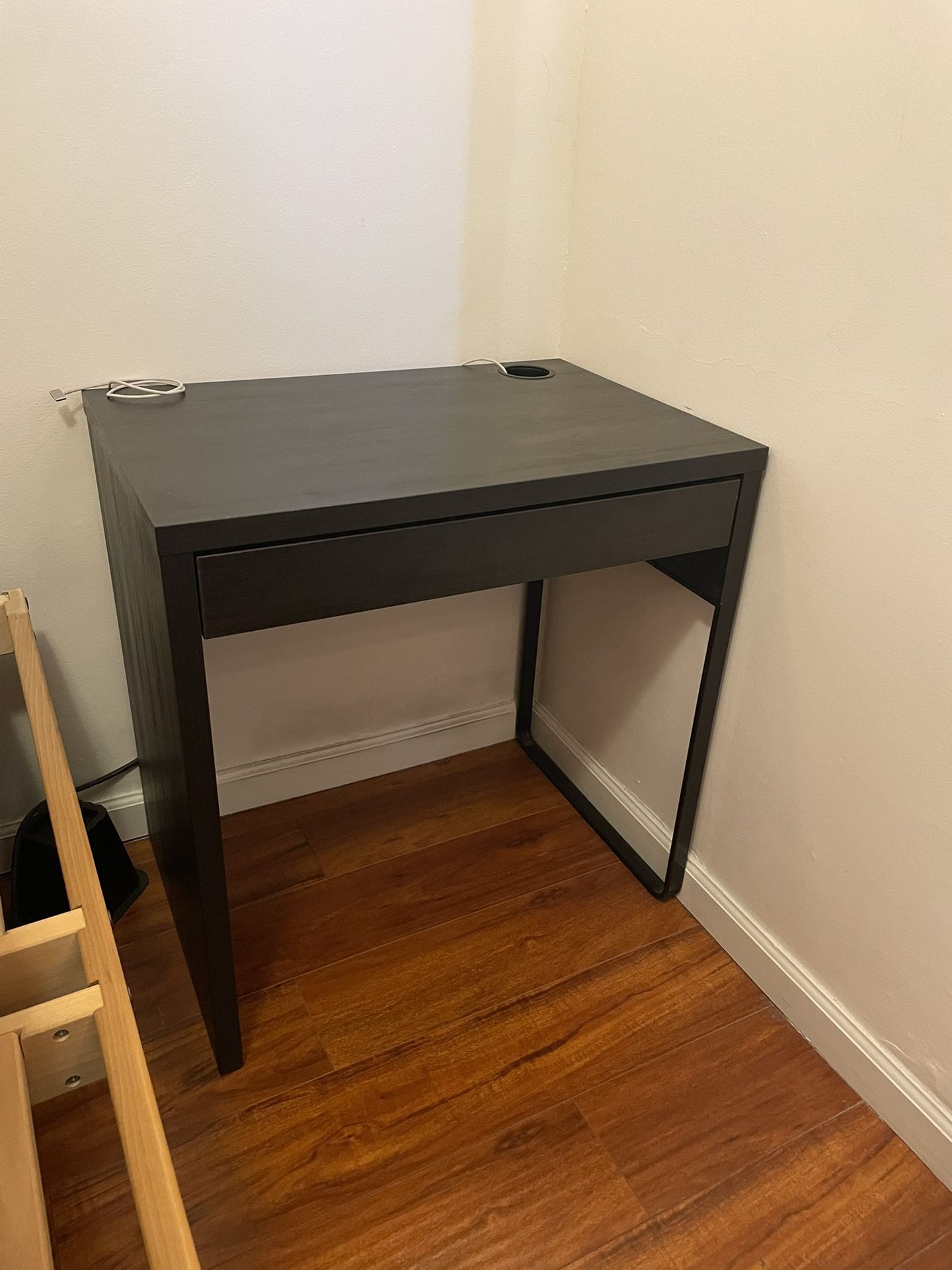 IKEA Black-Brown Desk (MICKE)