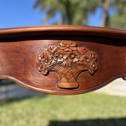 French country Parisian style console entrance table