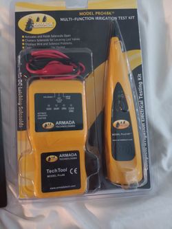 Multi function irrigation test kit