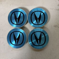 NOS Honda Blue Wheel Center Cap 98-12 Acura Integra