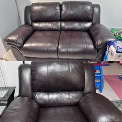 Couch And Recliner $350