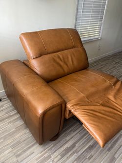 Drew & Jonathan Home Leather Sofa