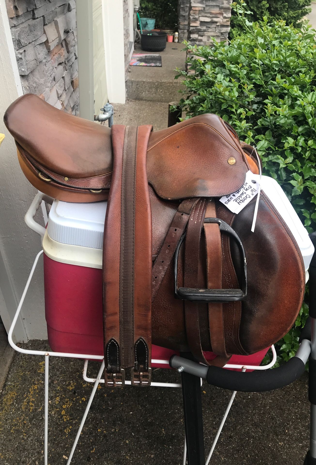 Crosby English Saddle 16”