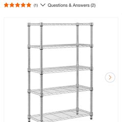 Heavy duty 5 tier storage racks