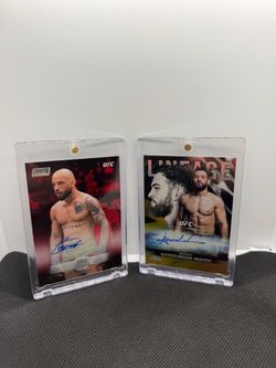 UFC signed autographed /50