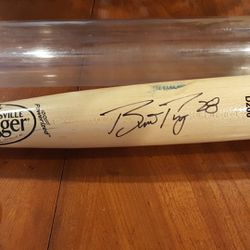 Game used buster posey bat 2013/2014 World Series Year