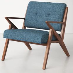 DESI RETRO BUTTON TUFTED ARMCHAIR 