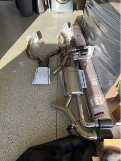 Bmw x5m f95 pre lci SS valved X-Pipe Exhaust 76mm