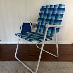 Blue Lawn Chair