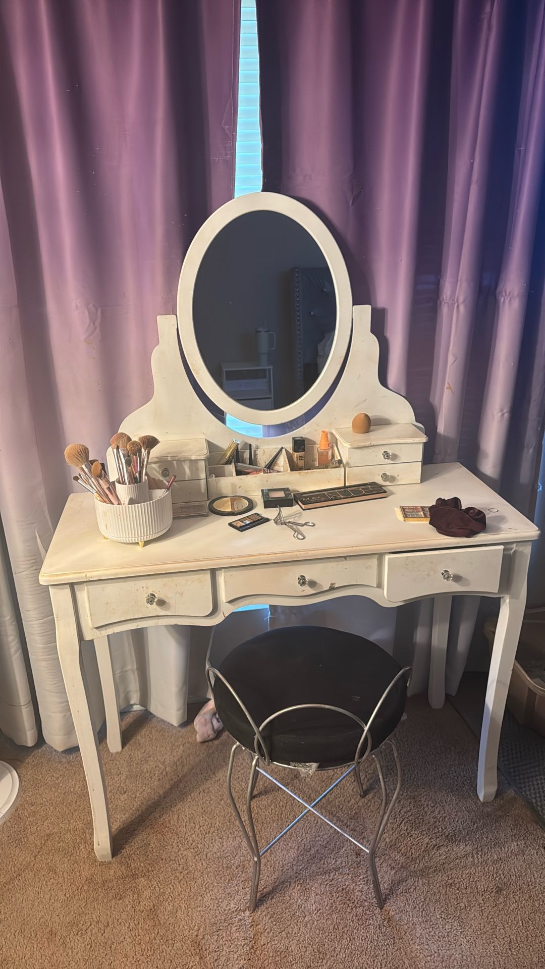 Vanity and Stool