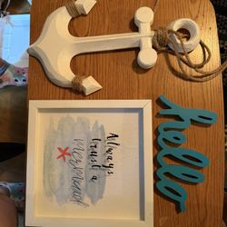 Nautical fun decor