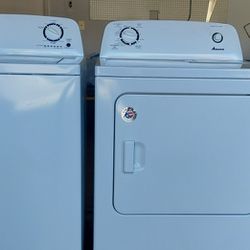Amana Large Capacity Washer & Dryer