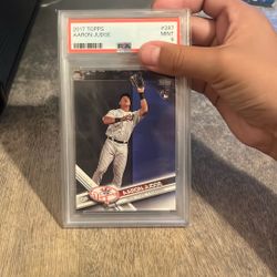 Aaron Judge Rookie Card Psa 9