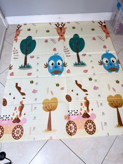 Baby rug for playground