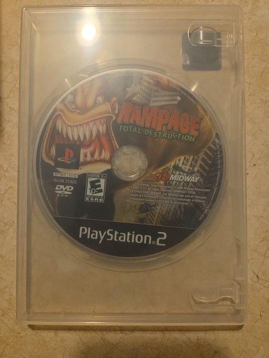 Rampage Total Destruction Ps2