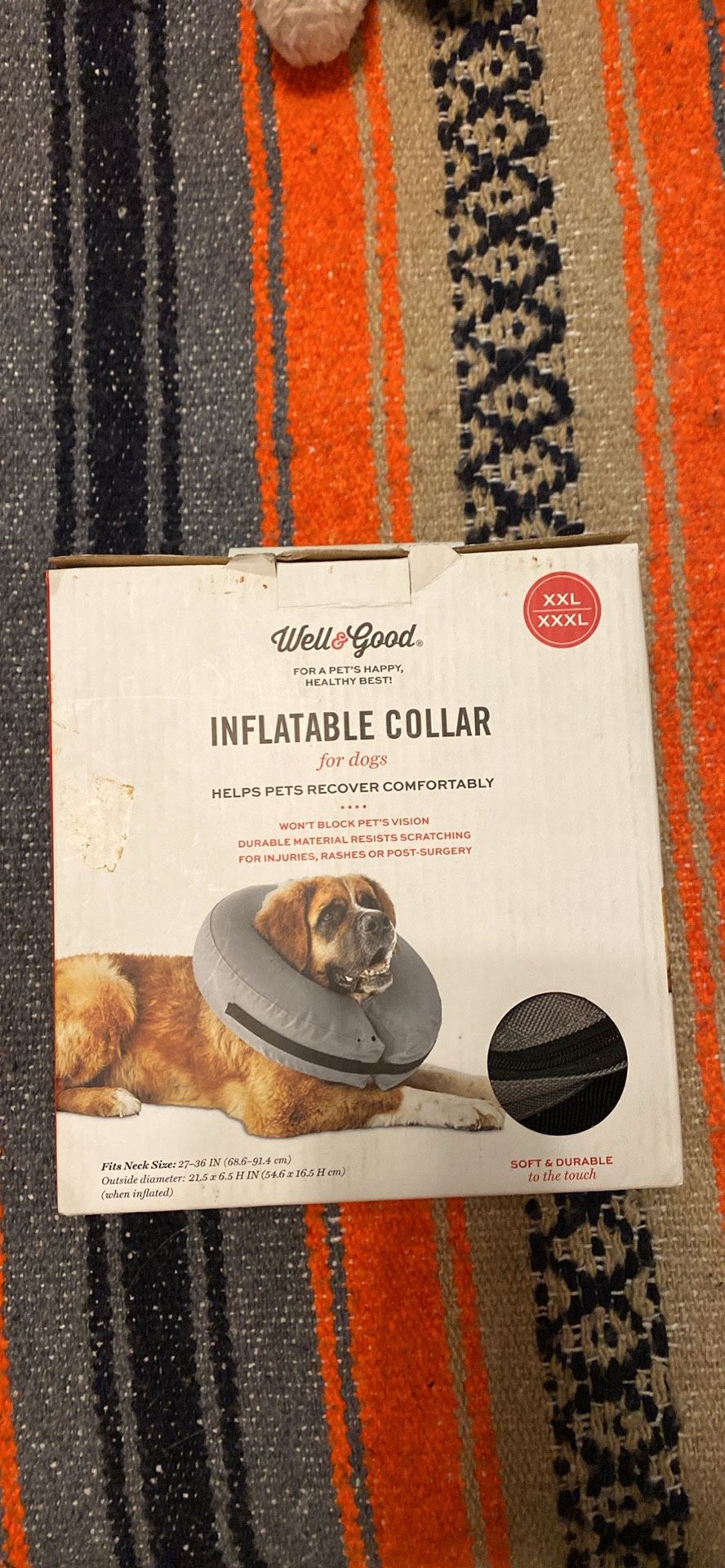 Inflatable Dog Collar