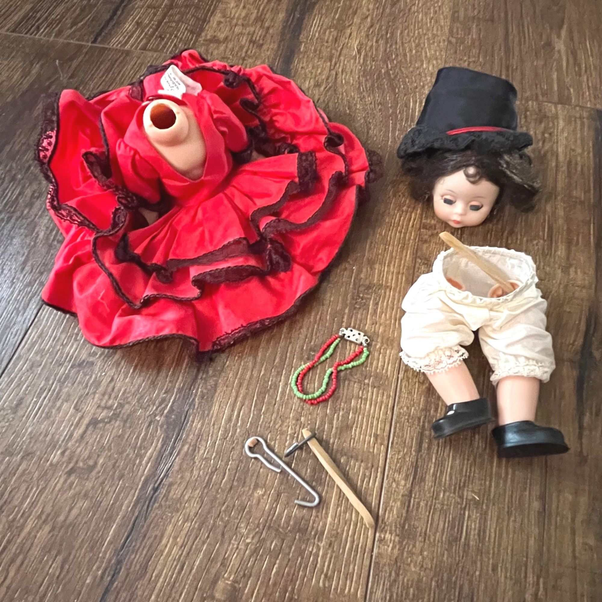Vintage Madame Alexander "Spanish Girl" Doll Repair Restringing Restoration
