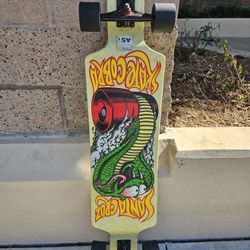 SANTA CRUZ SKATE COBRA LONG BOARD 40"