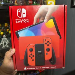 Nintendo Switch Oled Mario Red Edition