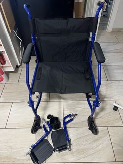 Medline ultralight transport chair